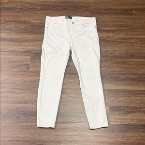 Women’s Gap White Denim